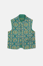 Printed Waist Coat 3Pc Infant